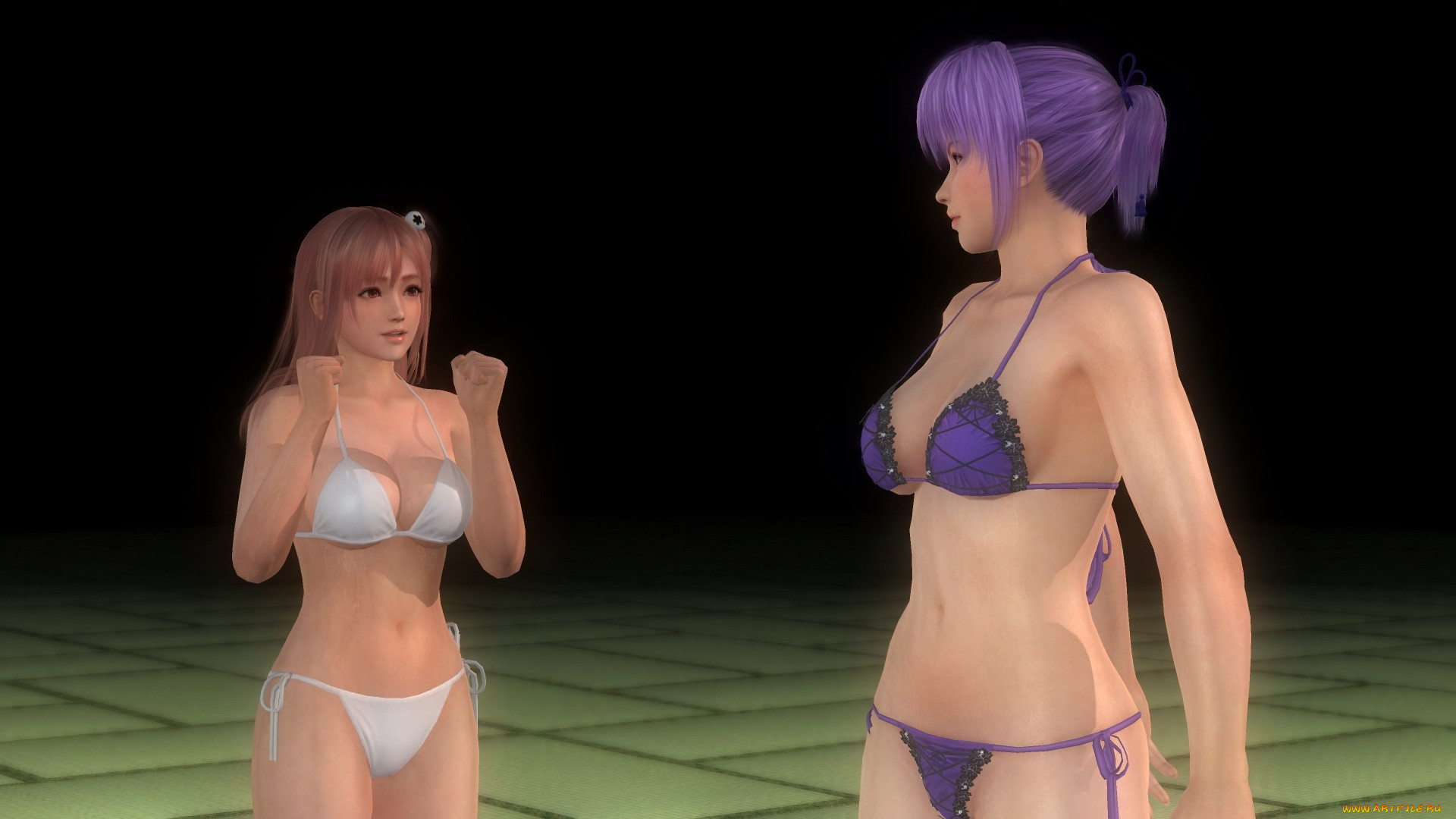  , dead or alive 5, , , , honoka, and, ayane